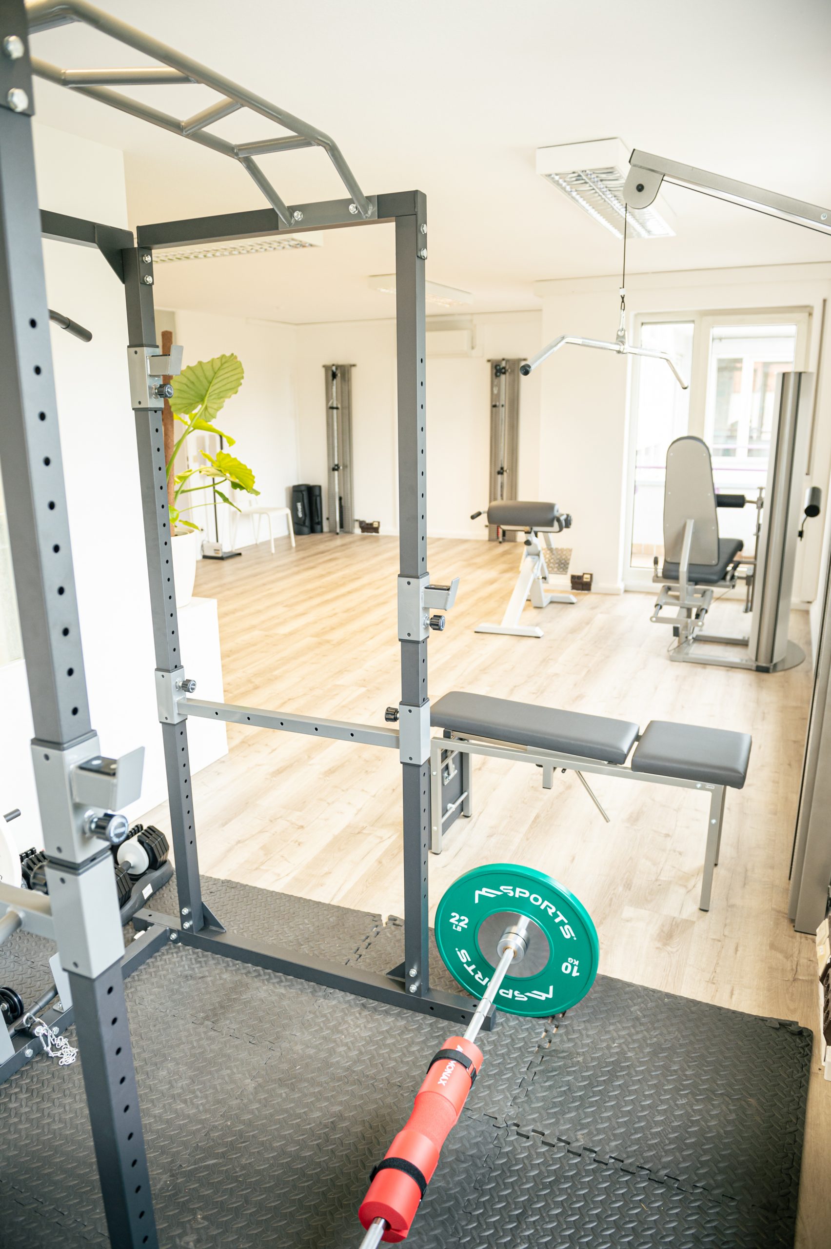 Unser Trainingsraum für Sportphysiotherapie